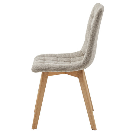 Moderní jídelní židle Autronic béžová, látka, CT-291 CAP2 (4)