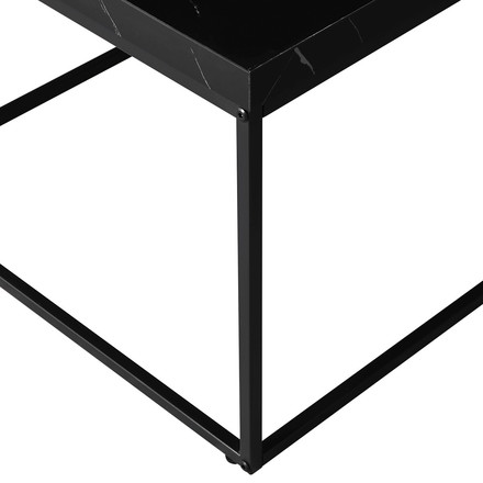 Konferenční stolek Autronic 110x60x45cm, mdf, mramor, CT-V2011 BK (4)