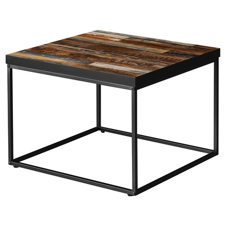 Konferenční stolek Autronic 60x60cm old wood, CT-V2006 OLW2