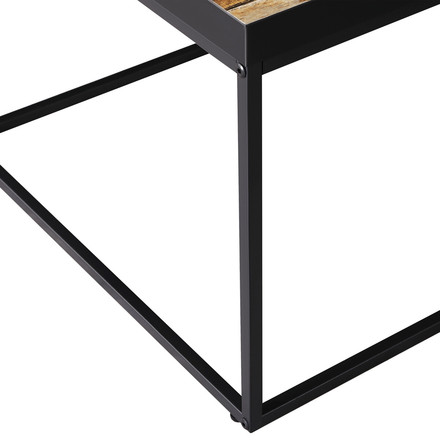 Konferenční stolek Autronic 60x60cm old wood, CT-V2006 OLW2 (4)
