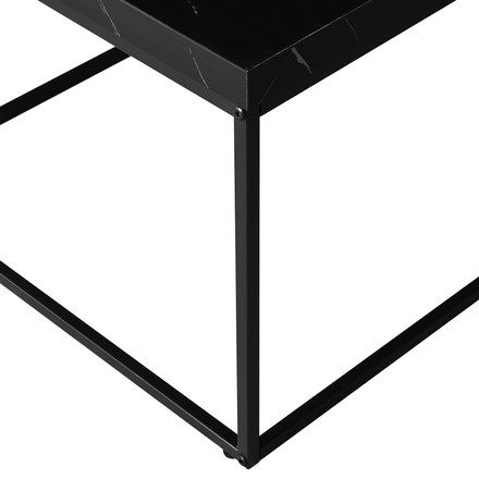 Konferenční stolek Autronic 40x40cm, mdf, mramor, CT-V2004 BK (4)