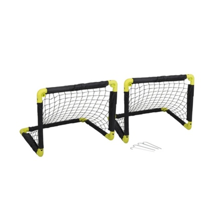 Fotbalová branka Dunlop ED-213358 se sítí skládací sada 2 ks 55cm