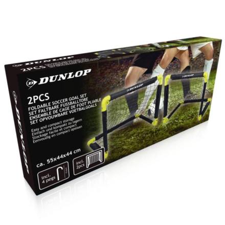 Fotbalová branka Dunlop ED-213358 se sítí skládací sada 2 ks 55cm (1)
