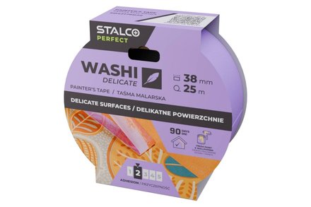 Páska malířská Stalco S042176622, jemná, Washi, 38 mm x 25 m, PERFECT
