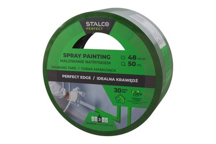 Páska maskovací Stalco S042138553 pro stříkání barvy, 48 mm x 50 m, PERFECT