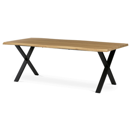 Moderní jídelní stůl Autronic 210x100cm, mdf, divoký dub, HT-F4321 OAK