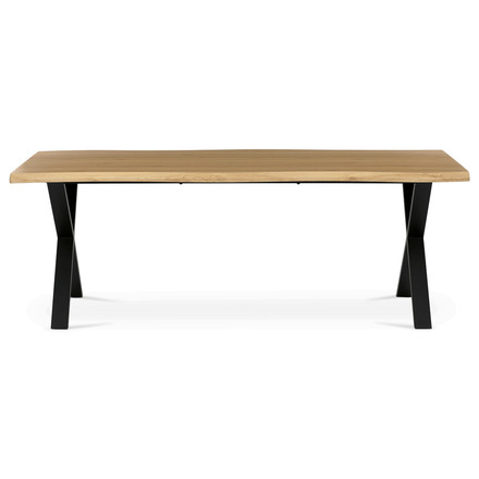 Moderní jídelní stůl Autronic 210x100cm, mdf, divoký dub, HT-F4321 OAK (2)