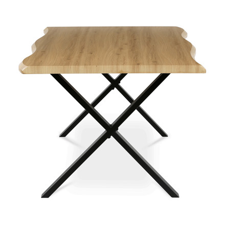 Moderní jídelní stůl Autronic 210x100cm, mdf, divoký dub, HT-F4321 OAK (4)
