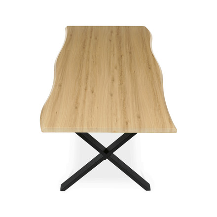 Moderní jídelní stůl Autronic 210x100cm, mdf, divoký dub, HT-F4321 OAK (6)