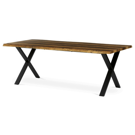 Moderní jídelní stůl Autronic 210x100cm, mdf, old wood, HT-F4321 OLW