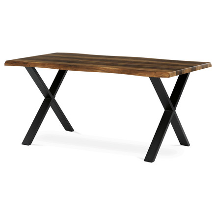 Moderní jídelní stůl Autronic 160x90cm, mdf, old wood, HT-F4316 OLW