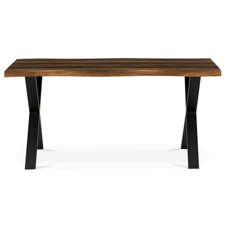 Moderní jídelní stůl Autronic 160x90cm, mdf, old wood, HT-F4316 OLW (2)