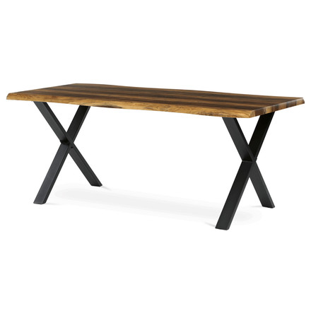 Moderní jídelní stůl Autronic 180x90cm, mdf, old wood, HT-F4318 OLW (3)