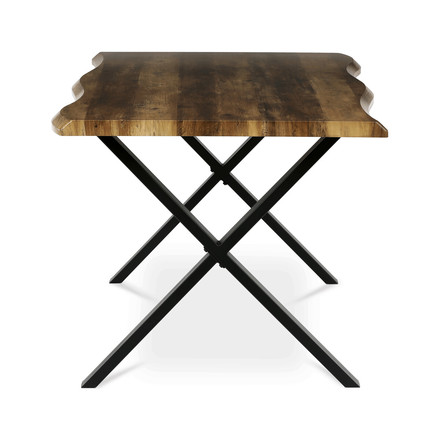 Moderní jídelní stůl Autronic 180x90cm, mdf, old wood, HT-F4318 OLW (4)