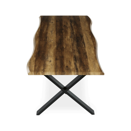Moderní jídelní stůl Autronic 180x90cm, mdf, old wood, HT-F4318 OLW (6)