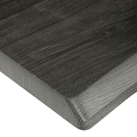 Moderní jídelní stůl Autronic 160x90cm, mdf, šedý dub, HT-F4316 GREY (7)