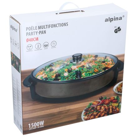 Elektrická pánev Alpina ED-229101 Party pan 40 cm (3)
