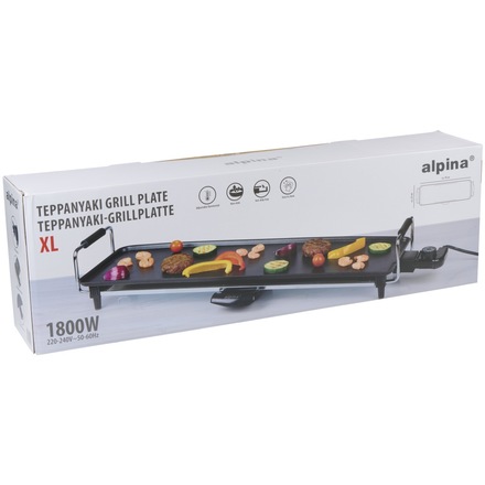 Elektrický gril Alpina ED-218210 teppanyaki 1800W 70x23 cm (24)