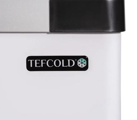 Pultová mraznička prosklené oblé víko Tefcold IDB400-W1 (8)