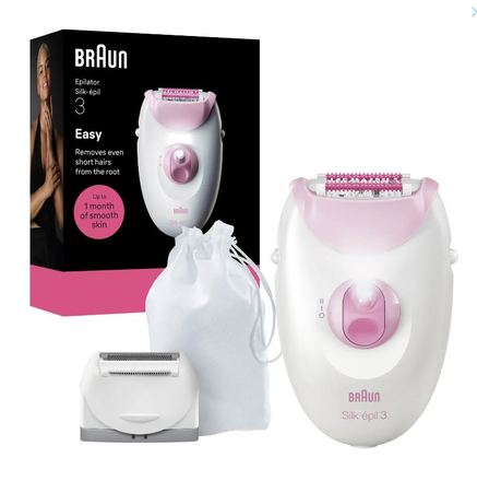 Epilátor Braun Silk·épil 3 3-033, Růžová
