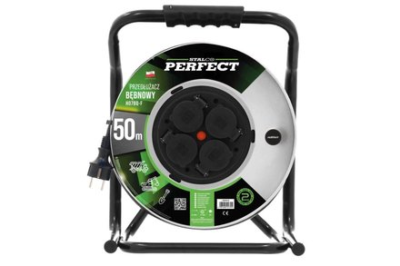 Venkovní prodlužovací kabel na bubnu Stalco S-75700 bubnová profi HEAVY LINE 30m PERFECT