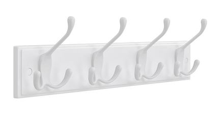Věšák Autronic dřevo, bílá, ABP-E1030 WT