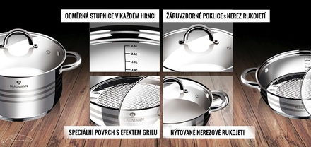 Sada nádobí Blaumann BL-1031nerez 12 ks (4)