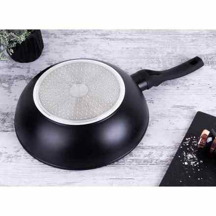 Pánev WOK s mramorovým povrchem Berlingerhaus BH-1638 28 cm Black Rose Collection (5)