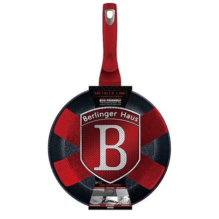 Pánev s mramorovým povrchem Berlingerhaus BH-1251 20 cm Burgundy Metallic Line (3)