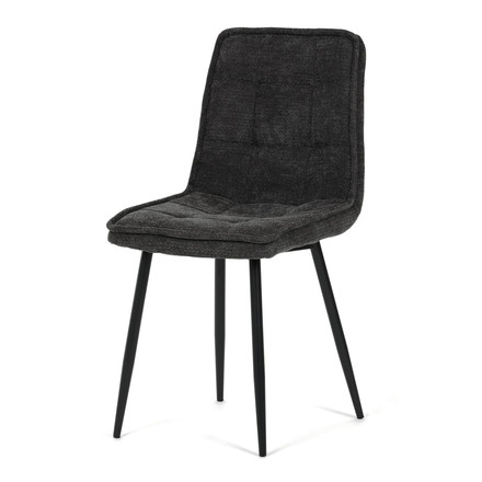 Moderní jídelní židle Autronic šedá, látka, CT-G2048 GREY2
