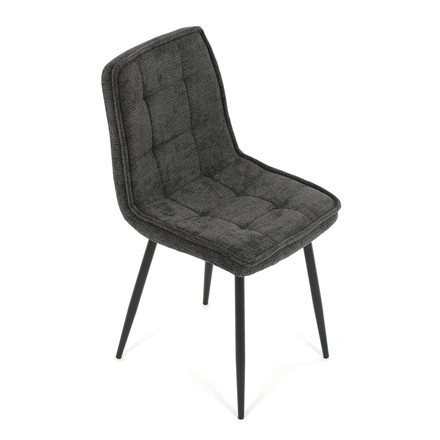 Moderní jídelní židle Autronic šedá, látka, CT-G2048 GREY2 (9)
