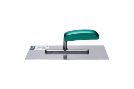 Hladítko Stalco S-37216 nerezové, dřevěná rukojeť, 280 x 130 mm, 6 x 6 zubů (1)