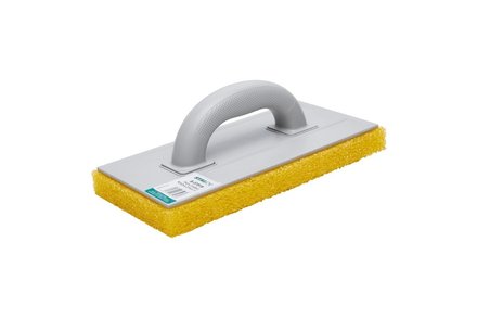 Hladítko Stalco S-37519 PVC s houbou, 270 x 130 mm, řídká