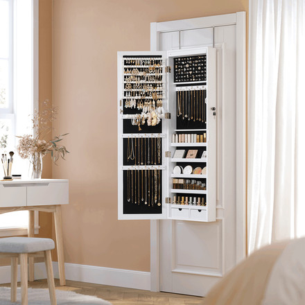 Zrcadlo Autronic mdf, bílá, AZR-E1193 WT (1)