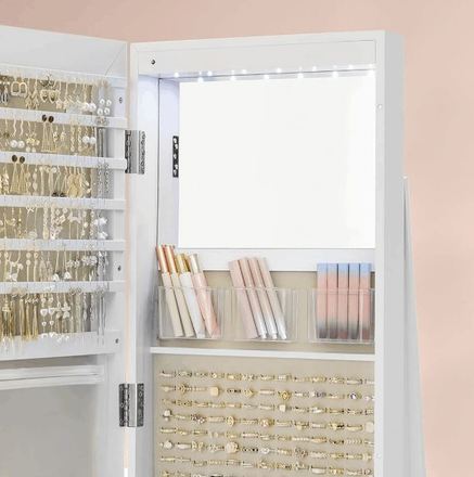 Zrcadlo Autronic mdf, bílá, AZR-E1207 WT (3)