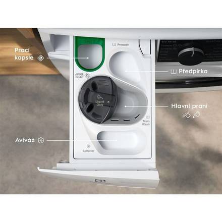 Pračka s předním plněním Electrolux 800 UltraCare UniversalDose EW8F3494SQC (4)