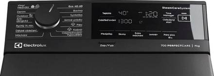 Pračka s horním plněním Electrolux 700 SteamCare® EW7T337DC (1)