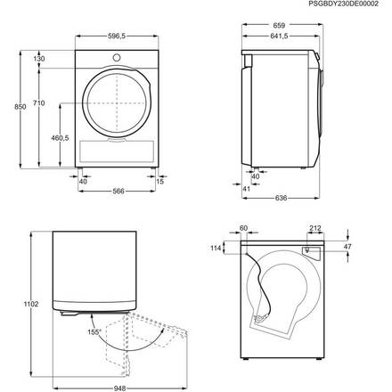 Sušička prádla Electrolux 900 PerfectCare EW9D787KC1C (8)