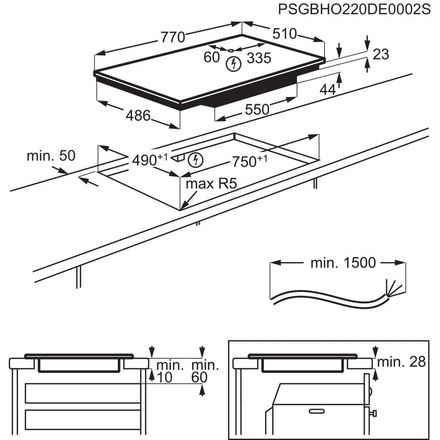 Indukční varná deska Electrolux 900 SensePro EIS8959 (2)