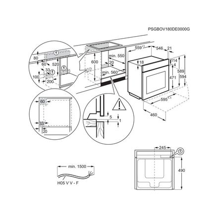 Vestavná parní trouba Electrolux 800 SteamBoost EOB8S39WX (5)