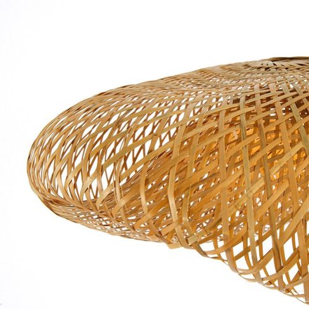 Závěsné svítidlo Immax (08270L) BOHO HILO D80cm, E27, bambus (1)