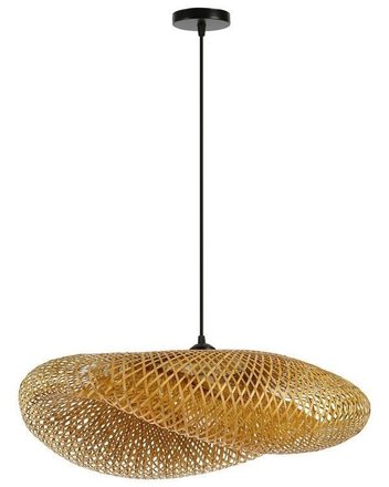 Závěsné svítidlo Immax (08270L) BOHO HILO D80cm, E27, bambus