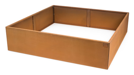 Vyvýšený záhon G21 102 x 32 x 102 cm, Corten