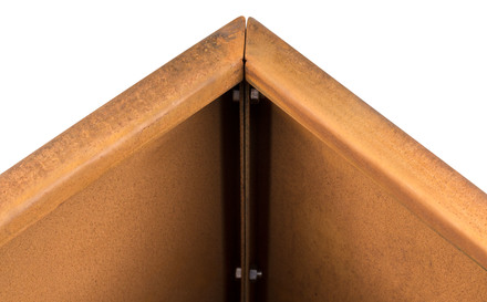 Vyvýšený záhon G21 70 x 32 x 70 cm, Corten (3)