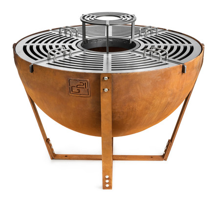 Zahradní gril G21 Ohio Corten (1)