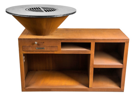 Zahradní gril G21 Idaho Corten (1)