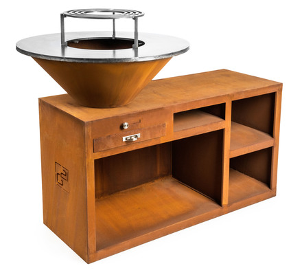 Zahradní gril G21 Idaho Corten (5)