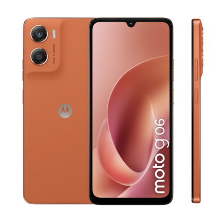 Mobilní telefon Motorola Moto G06 8+256GB Orange (1)