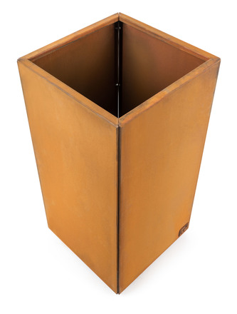 Květináč G21 Corten Square, 40 x 80 x 40 cm (1)