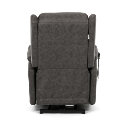 Polohovací křeslo Autronic elektrické kabelové ovládání, černá, látka vintage, TV-L8902 BK3 (10)
